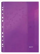 LEITZ Genotherm, lefűzhető, A4, 200 mikron, LEITZ "Wow", vegyes színek