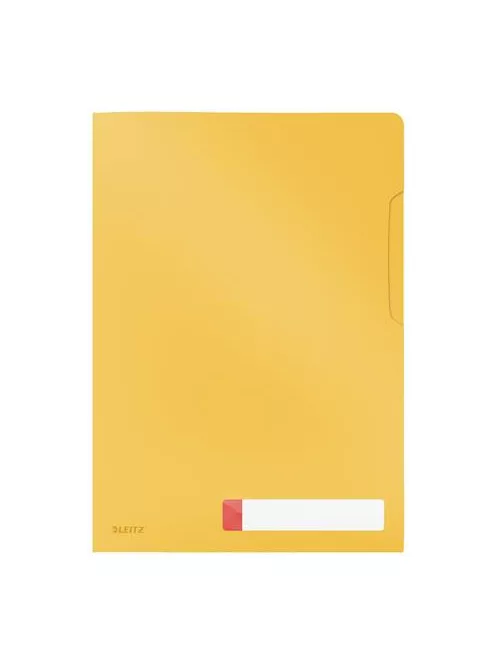 LEITZ Genotherm, "L", A4, PP, LEITZ "Cosy Privacy", melegsárga