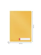 LEITZ Genotherm, "L", A4, PP, LEITZ "Cosy Privacy", melegsárga