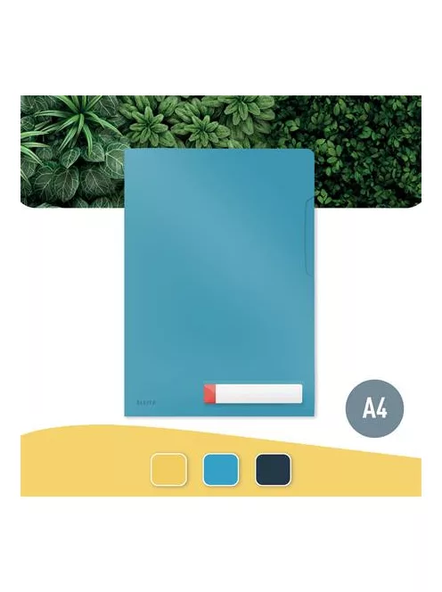 LEITZ Genotherm, "L", A4, PP, LEITZ "Cosy Privacy", nyugodtkék