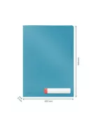 LEITZ Genotherm, "L", A4, PP, LEITZ "Cosy Privacy", nyugodtkék