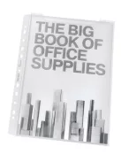 LEITZ Genotherm, lefűzhető, A4, 180 mikron, víztiszta felület, 20 mm, LEITZ "Jumbo"