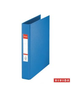   ESSELTE Gyűrűs könyv, 2 gyűrű, 42 mm, A5, PP, ESSELTE "Standard", Vivida kék