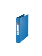 ESSELTE Gyűrűs könyv, 2 gyűrű, 42 mm, A5, PP, ESSELTE "Standard", Vivida kék