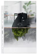 LEITZ Genotherm, lefűzhető, A4, PP, 100 mikron, narancsos felület, LEITZ "Recycle"