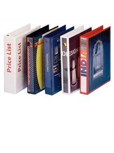   ESSELTE Gyűrűs könyv, panorámás, 4 gyűrű, D alakú, 50 mm, A4, PP, ESSELTE, piros