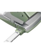 LEITZ Lyukasztó, kétlyukú, 30 lap, fém, LEITZ "Nexxt Style, olajfazöld