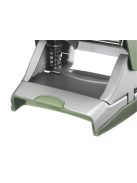 LEITZ Lyukasztó, kétlyukú, 30 lap, fém, LEITZ "Nexxt Style, olajfazöld