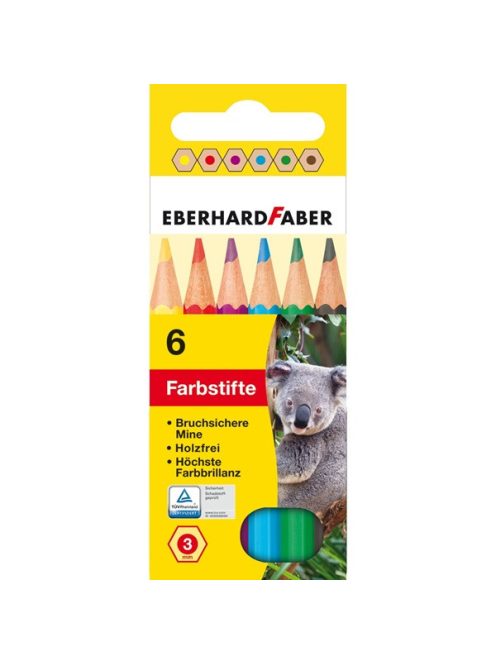 EF-Színes ceruza készlet  6db-os mini