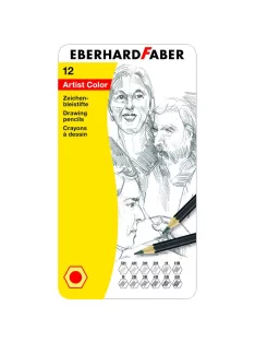   EF-Grafitceruza készlet 12db-os fém dobozban (klf keménység)