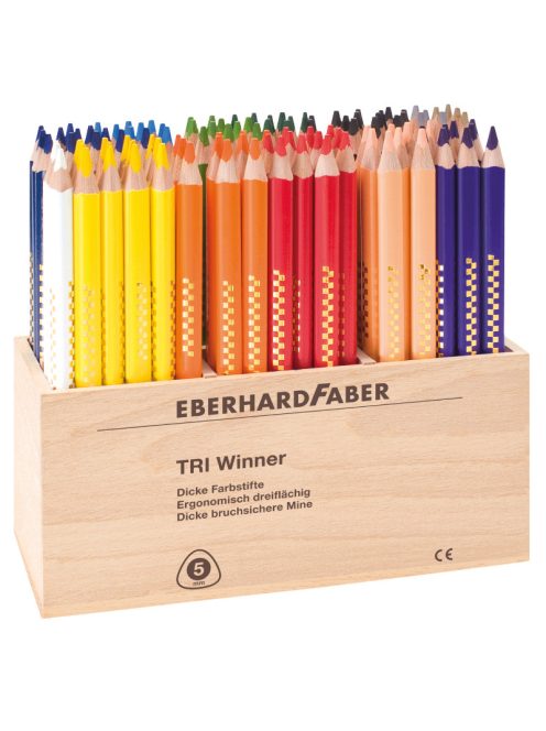 EF-Színes ceruza display 114db-os TRI WINNER '5'