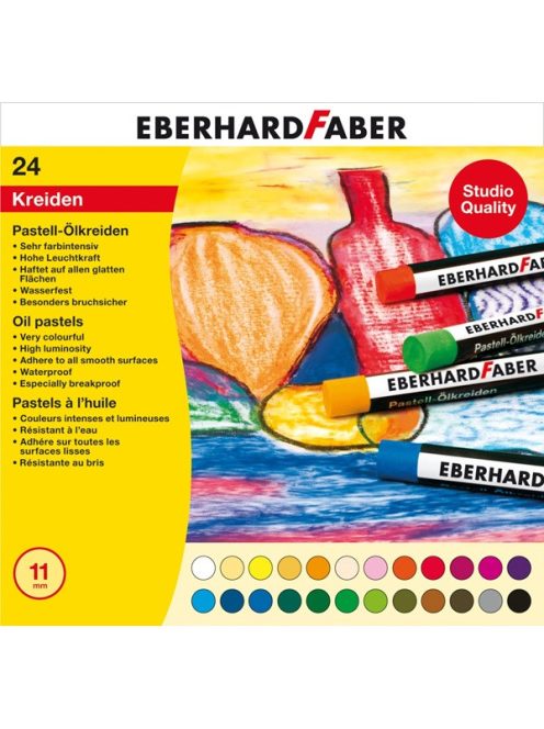 EF-Olajpasztell kréta készlet 24db-os ARTIST COLOR