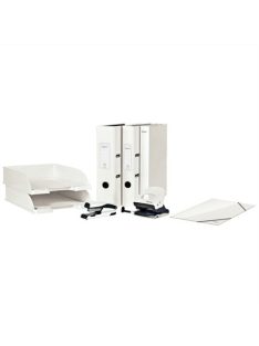 LEITZ Irattálca, műanyag, LEITZ "Wow", fehér