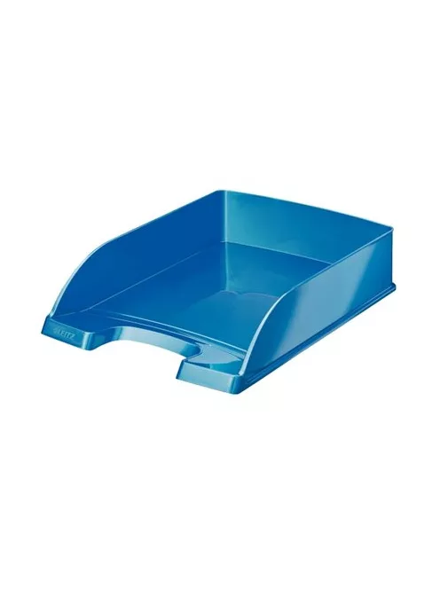 LEITZ Irattálca, műanyag, LEITZ "Wow", kék