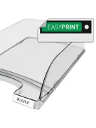 LEITZ Irattálca, műanyag, LEITZ "Plus", fehér