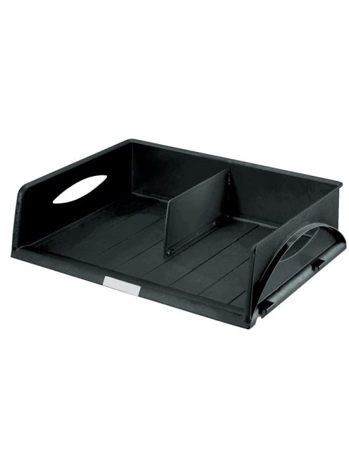 LEITZ Irattálca, műanyag, A3, LEITZ "Sorty Jumbo", fekete