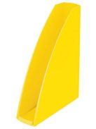 LEITZ Iratpapucs, műanyag, 60 mm, elöl nyitott, LEITZ "Wow", sárga