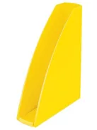 LEITZ Iratpapucs, műanyag, 60 mm, elöl nyitott, LEITZ "Wow", sárga