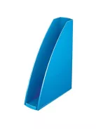 LEITZ Iratpapucs, műanyag, 60 mm, elöl nyitott, LEITZ "Wow", kék