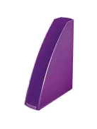 LEITZ Iratpapucs, műanyag, 60 mm, elöl nyitott, LEITZ "Wow", lila