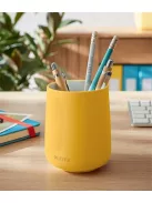 LEITZ Írószertartó, kerámia, LEITZ "Cosy", melegsárga
