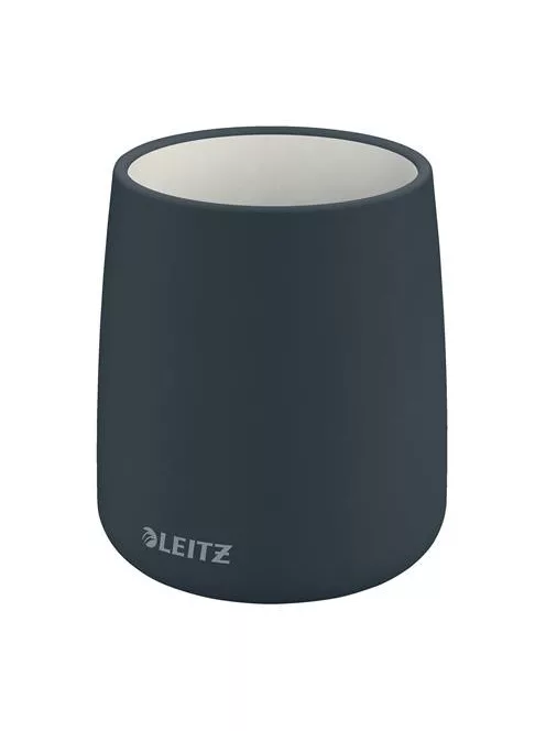 LEITZ Írószertartó, kerámia, LEITZ "Cosy", bársonyszürke