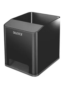   LEITZ Írószertartó, kettős színhatású, LEITZ "Duo", fekete