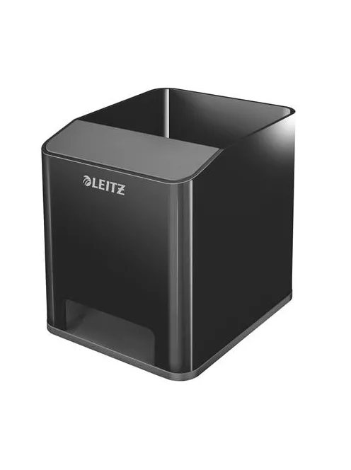LEITZ Írószertartó, kettős színhatású, LEITZ "Duo", fekete