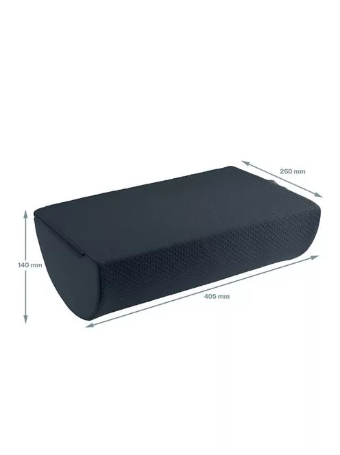 LEITZ Lábtámasz, LEITZ "Ergo Cosy", bársonyszürke