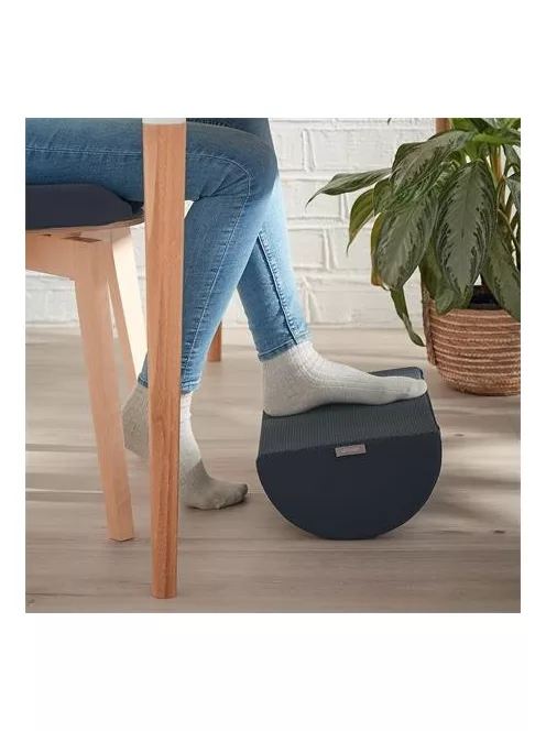 LEITZ Lábtámasz, LEITZ "Ergo Cosy", bársonyszürke