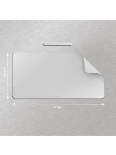 LEITZ Könyökalátét, 80x40 cm, LEITZ, világosszürke