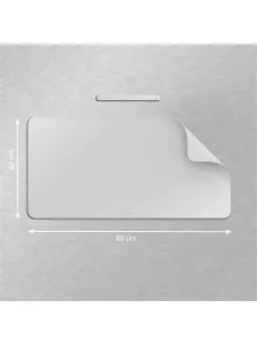 LEITZ Könyökalátét, 80x40 cm, LEITZ, világosszürke