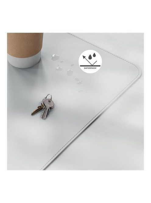 LEITZ Könyökalátét, 80x40 cm, LEITZ, világosszürke