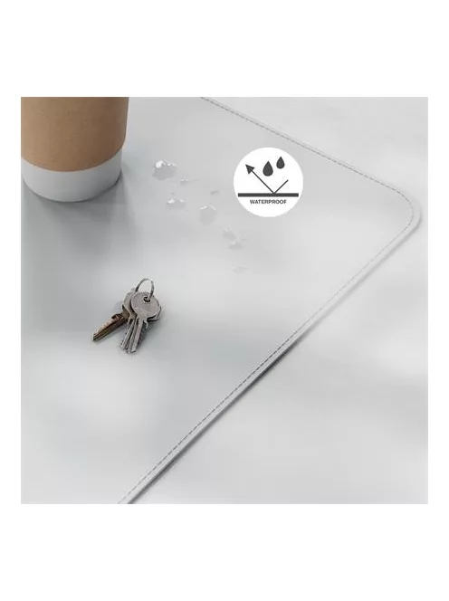 LEITZ Könyökalátét, 80x40 cm, LEITZ, világosszürke