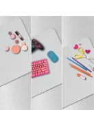 LEITZ Könyökalátét, 80x40 cm, LEITZ, világosszürke