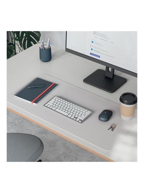 LEITZ Könyökalátét, 80x40 cm, LEITZ, világosszürke