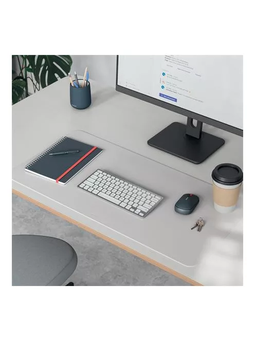 LEITZ Könyökalátét, 80x40 cm, LEITZ, világosszürke