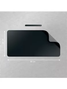 LEITZ Könyökalátét, 80x40 cm, LEITZ, fekete
