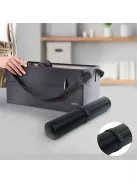 LEITZ Könyökalátét, 80x40 cm, LEITZ, fekete