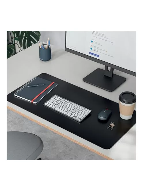 LEITZ Könyökalátét, 80x40 cm, LEITZ, fekete