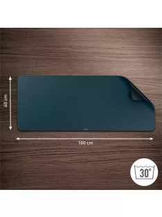   LEITZ Asztali alátét egérpaddal, 100x40 cm, LEITZ, sötétszürke