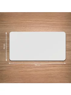   LEITZ Könyökalátét, újrahasznosított bőr, 70x36 cm, LEITZ, világosszürke