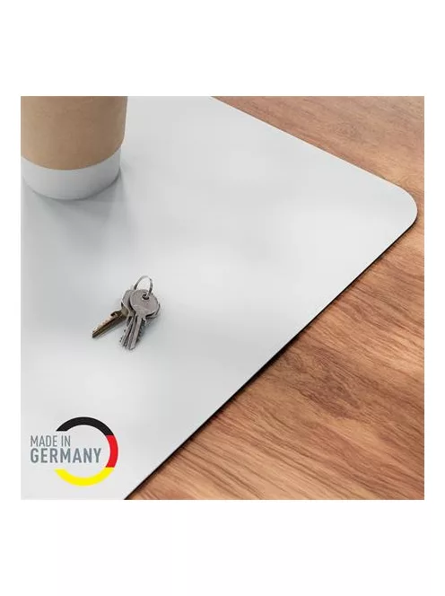 LEITZ Könyökalátét, újrahasznosított bőr, 70x36 cm, LEITZ, világosszürke