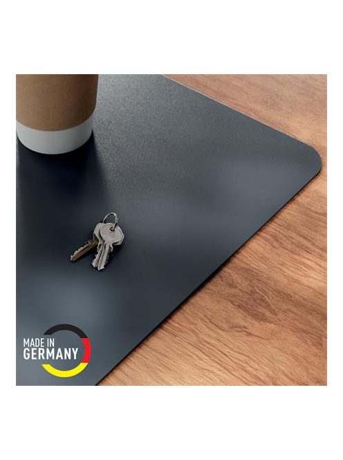 LEITZ Könyökalátét, újrahasznosított bőr, 70x36 cm, LEITZ, sötétszürke