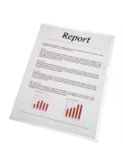 ESSELTE Genotherm, "L", A4, 85 mikron, víztiszta felület, ESSELTE "Luxus"