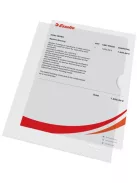 ESSELTE Genotherm, "L", A5, 115 mikron, narancsos felület, ESSELTE "Standard"