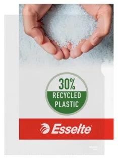   ESSELTE Genotherm, "L", A4, 85 mikron, narancsos felület, ESSELTE "Standard"