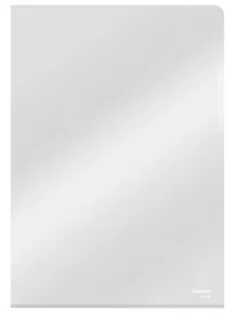   ESSELTE Genotherm, "L", A4, 150 mikron, víztiszta felület, ESSELTE "Luxus"