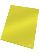 ESSELTE Genotherm, "L", A4, 150 mikron, víztiszta felület, ESSELTE "Luxus", sárga