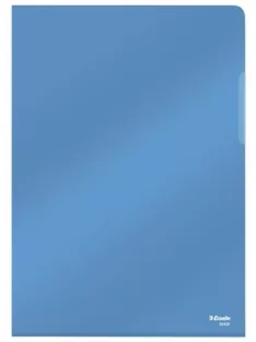   ESSELTE Genotherm, "L", A4, 150 mikron, víztiszta felület, ESSELTE "Luxus", kék
